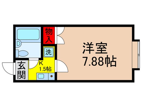 さくらコーポの物件間取画像